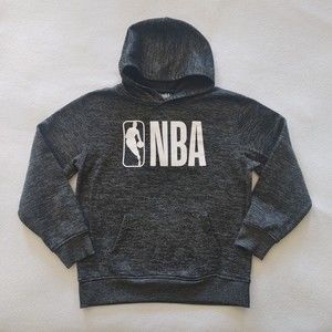NBA Basketball Hoodie Sweatshirt Logo Youth Large 14-16 Long Sleeve Pullover